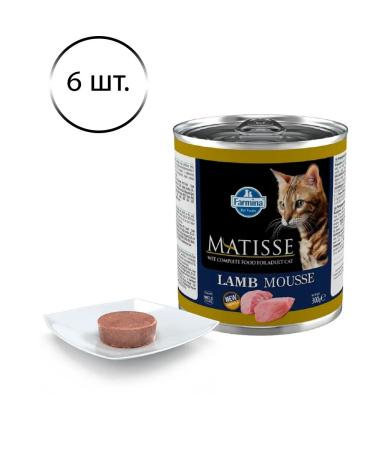 Farmina Wet feed for cats Matisse lamb chicken 300 g 6 pcs