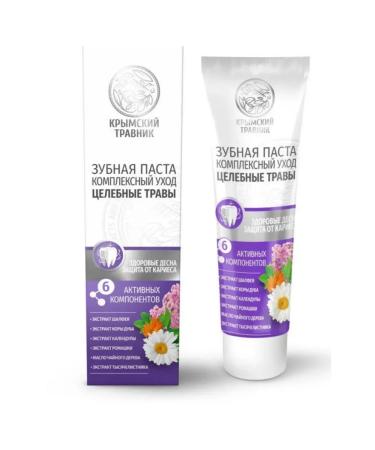 Crimean Herbalist Toothpaste healing herbs - Buy Online on GoSupps.com
