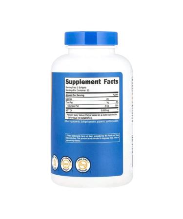 Nutricost Oil MST 150 capsules - Buy Online on GoSupps.com