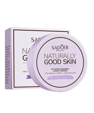 TROCKY Colorless mineral powder for a yellow skin shade