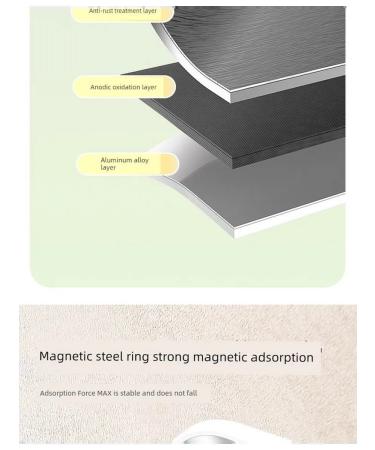 Magnetic holder for a hairdryer (blue alloy plastic) - Buy Online on GoSupps.com