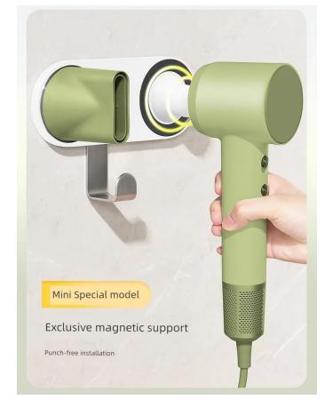 Magnetic holder for a hairdryer (blue alloy plastic) - Buy Online on GoSupps.com