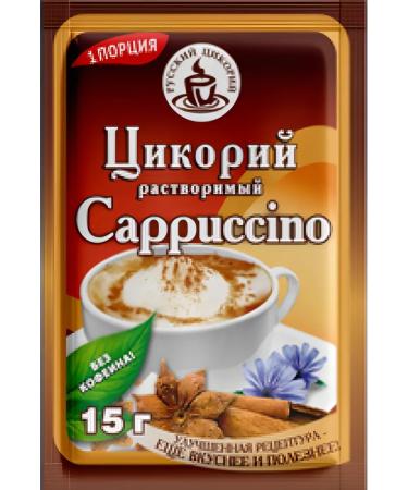 Tsikoria soluble Cappuccino 15g (3pcs) - Buy Online on GoSupps.com