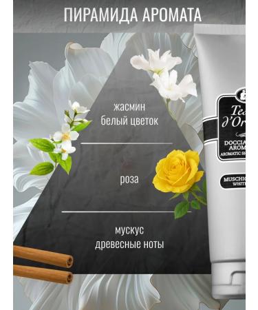 Tesori d'Oriente Shower gel perfumed white musk 250 ml - Buy Online on GoSupps.com