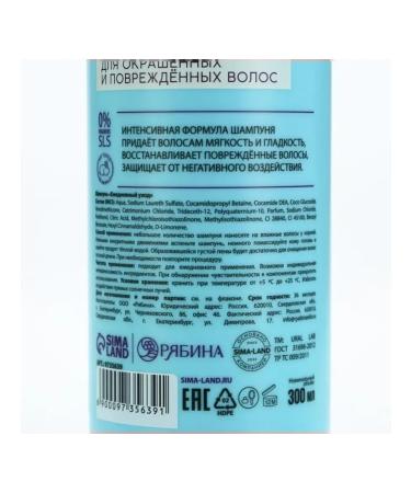 URAL LAB Shampoo for strengthening hair with blackberry aroma - Buy Online on GoSupps.com