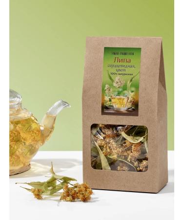 Mushroom basket of Altai Linden color dried for tea 40 g altai