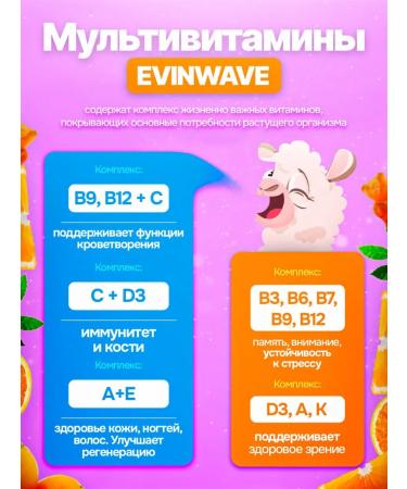 EVINWAVE Vitamins for children chewing bears 120 pcs multivitamins - Buy Online on GoSupps.com