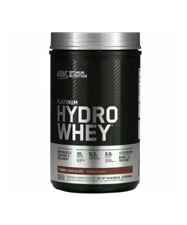 Optimum Nutrition Platinum Hydrowhey 795 gr 1.75LB chocolate isolate - Buy Online on GoSupps.com