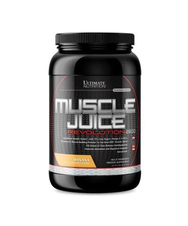 Ultimate Nutrition Gainer Muscle Juice Revolution 2600 - 2120g banana