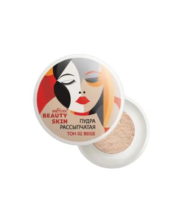BELITA Facial Powder Beauty Skin Bruttle tone 02 beige - Buy Online on GoSupps.com