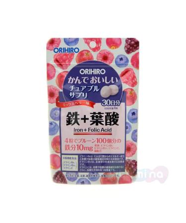 Orihiro Complex "iron with vitamins" 120 tab