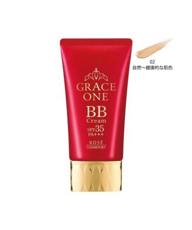 KOSE COSMEPORT Moisturizing BB-cream for the face "Grace One" after 50 years SPF35 - Buy Online on GoSupps.com