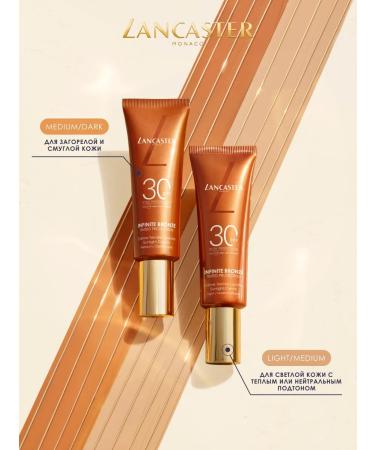 LANCASTER Sunscreen bronzer Infinite SPF30 Dark shade - Buy Online on GoSupps.com