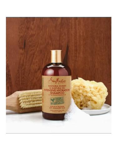 SheaMoisture Manuka Honey & Mafura Oil Shampoo - Buy Online on GoSupps.com