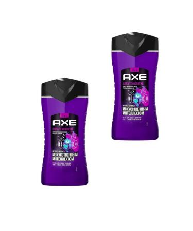 Axe Shower gel and shampoo 3B1 Technology force 250 ml 2 pcs