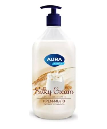 Aura Silky Cream cream silk and rice milk 1 liter
