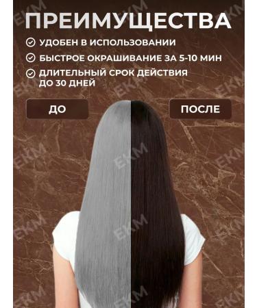 Dexe Gray hair shampoo brown - Buy Online on GoSupps.com