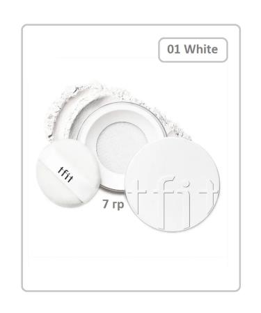 tfit Powder Translucent Set Finishing Powder 01 White