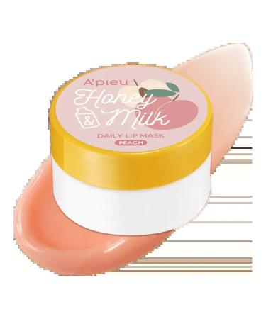 A'PIEU Lip mask Honey & Milk Daily Lip Mask (Peach) 6gr