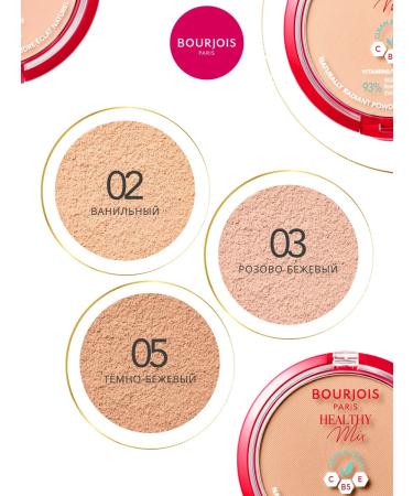 Bourjois HEALTHY MIX Facial Powder compact matting tone 05 - Buy Online on GoSupps.com