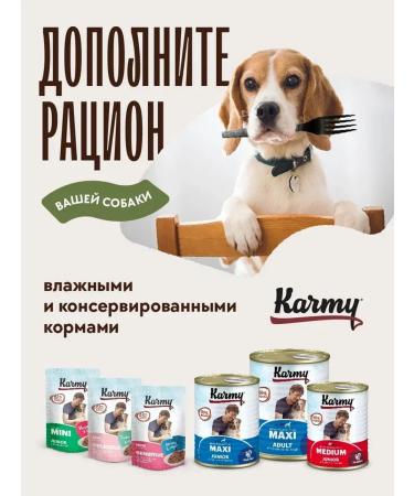 KARMY Dog food dry Active Medium & Maxi turkey 2 kg - Buy Online on GoSupps.com