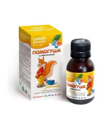 HELP Syrup children's laxative 100 ml for children S-4pcs