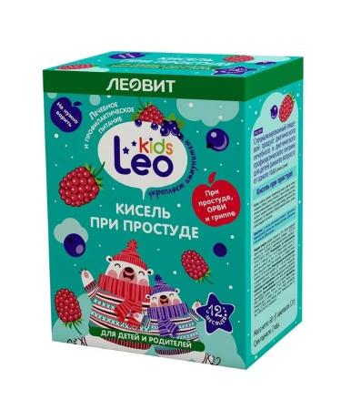 LEOVIT Leo Kids jelly for children with a cold 12 g 5pc -4Up