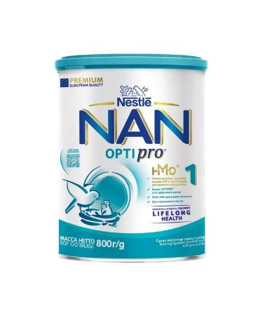 NAN 1 Optipro mixture dry for children from birth 800 GP-2 pcs - Buy Online on GoSupps.com
