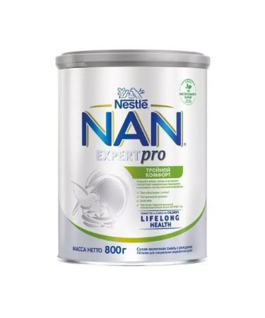 NAN Triple comfort mixture dry children from birth p 800 g -2 pcs