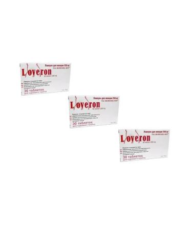 Vitaminny Rai LLC Laveron for women 250 mg 30 pcs. - 3 pcs