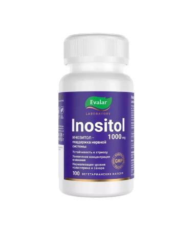 Evalar Inositol 500 mg 100 pcs. capsules weighing 0.58 g-2 pcs