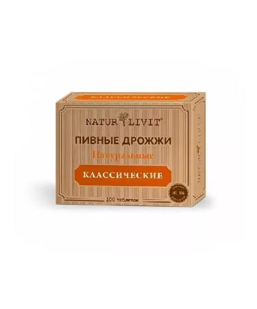 Yeast technologies Beer yeast Naturlivit classic 100 tab. -3 pcs - Buy Online on GoSupps.com