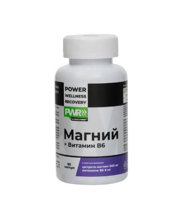 PWR Magnesium s capsules weighing 6 capsules 90 pcs. 760 mg -2 UC