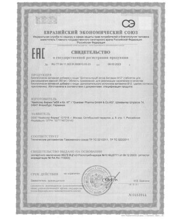 Doppelherz Active Vitamin 12 tablets 60 pcs. 280 mg -4 UP - Buy Online on GoSupps.com