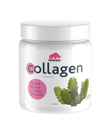 PRIMEBAR Collagen with taste tropical cactus p 200 g -4 pcs - Buy Online on GoSupps.com
