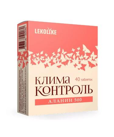 LEKOLIKE Klimaccontrol Alanin 500 40 tab. -2 pcs