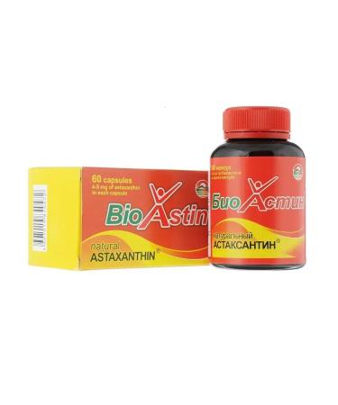 Bioastin Natural Astaxantin 60 Capsules - 3 U