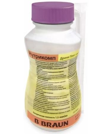 NUTRICOMP Drink plus 200 ml of banana -2 pcs - Buy Online on GoSupps.com