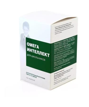 EKKO PLUS Omega intellect of schoolchildren 120 TB -2 pcs - Buy Online on GoSupps.com
