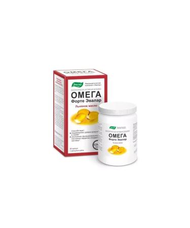 Evalar Omega Forte caps n 30 -3 pcs - Buy Online on GoSupps.com