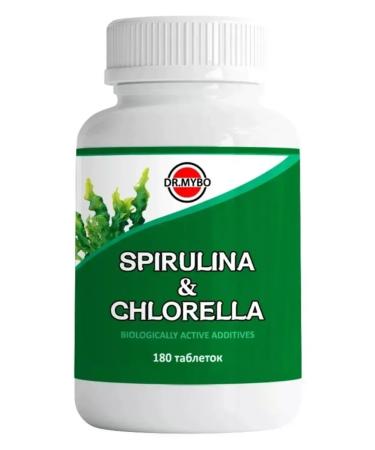 DR MYBO Pirulin+chlorella 180 tab. -2 pcs