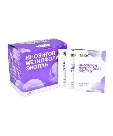 Inositol methylfolate Ecolab 30 pcs. powder 3 g packet - 2 pcs.