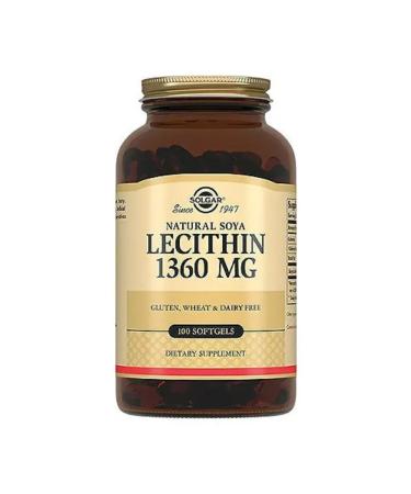 Solgar Natural soy lecithin 100 pcs. capsules-2 pcs