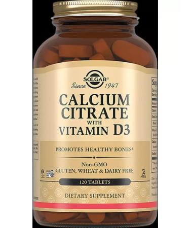 Solgar Calcium Calcium with vitamin D 3 120 pcs. tablets-3pcs