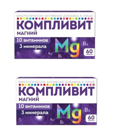 Complivit Magnesium 60 TB 735 mg -3 pcs
