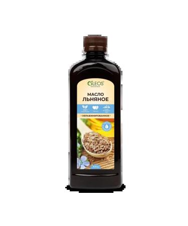 Oleos Linseed oil first cold squeeze 500 ml-4pcs