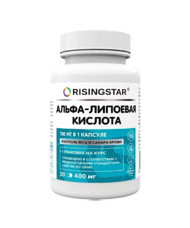 RISINGSTAR Alpha-lipoic acid capsule 30 pcs. 400 mg -2 UC