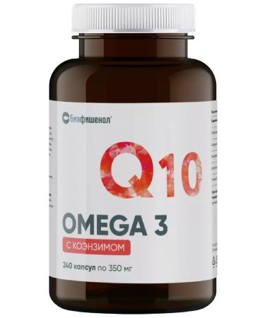 biafishenol Omega 3 with coenzym 240 pcs. capsules weighing -2 pcs
