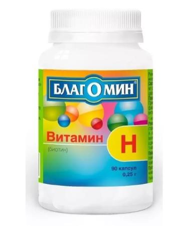 Blagomin vitamin n-byotin 90 pcs capsule weighing 0 25 G-4 pcs - Buy Online on GoSupps.com