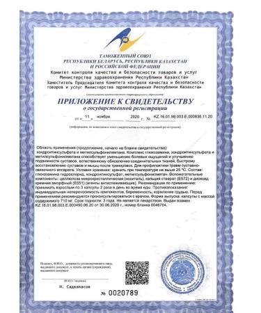 SportExpert Glucosamine chondroitin MSM 180 pcs. capsules-2 pcs - Buy Online on GoSupps.com